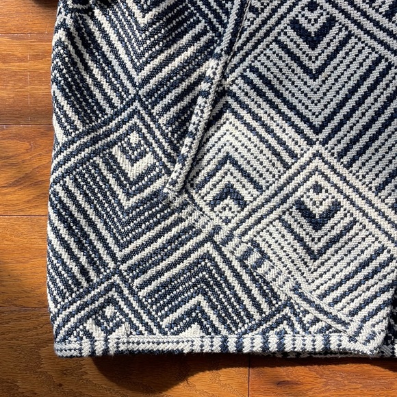PLENTY Tracy Reese Anthropologie Open Front Cardigan Sweater Chevron Size XS - Picture 3 of 11